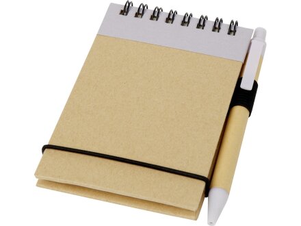 Блокнот А7 Zuse с ручкой шариковой, лиловый Блокнот А7 Zuse с ручкой шариковой, лиловый