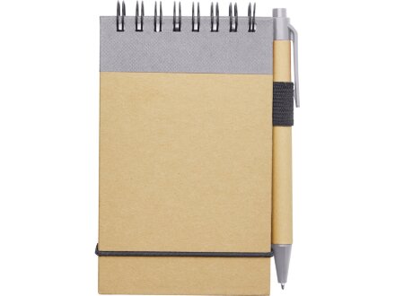 Блокнот А7 Zuse с ручкой шариковой, лиловый Блокнот А7 Zuse с ручкой шариковой, лиловый