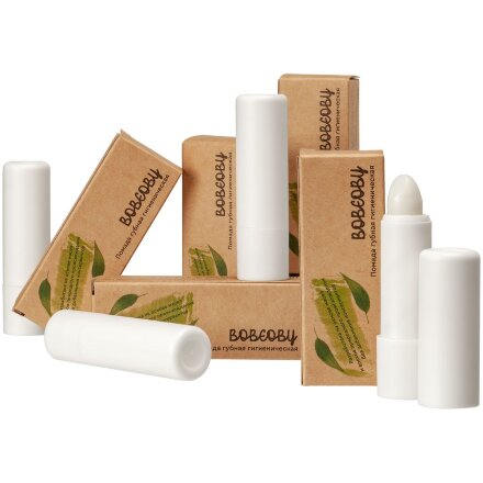 Гигиеническая помада Bobeoby, белая Гигиеническая помада Bobeoby, белая