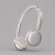 Беспроводные накладные наушники Stereo Light, BT 5.4, 300 мАч, песочно-золотой, Deppa Беспроводные накладные наушники Stereo Light, BT 5.4, 300 мАч, песочно-золотой, Deppa