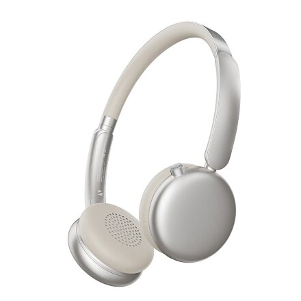 Беспроводные накладные наушники Stereo Light, BT 5.4, 300 мАч, песочно-золотой, Deppa Беспроводные накладные наушники Stereo Light, BT 5.4, 300 мАч, песочно-золотой, Deppa