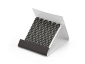 ANISTON. Набор из 6-ти пилочек для ногтей, Черный ANISTON. Набор из 6-ти пилочек для ногтей, Черный