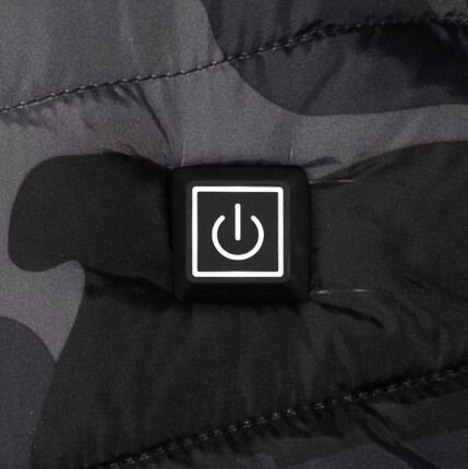 Жилет с подогревом Thermalli Valmorel, серый камуфляж Жилет с подогревом Thermalli Valmorel, серый камуфляж