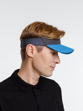 Козырек Grand Slam, темно-серый с синим Козырек Grand Slam, темно-серый с синим