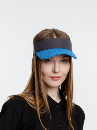 Козырек Grand Slam, темно-серый с синим Козырек Grand Slam, темно-серый с синим