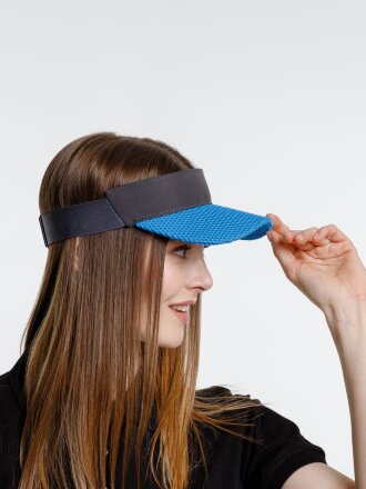 Козырек Grand Slam, темно-серый с синим Козырек Grand Slam, темно-серый с синим