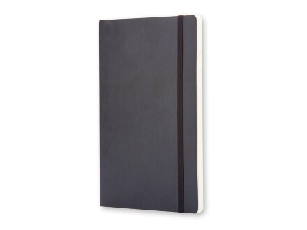 Записная книжка Moleskine Classic Soft (нелинованный), Large (13х21см), черный Записная книжка Moleskine Classic Soft (нелинованный), Large (13х21см), черный