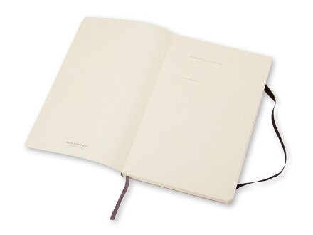 Записная книжка Moleskine Classic Soft (нелинованный), Large (13х21см), черный Записная книжка Moleskine Classic Soft (нелинованный), Large (13х21см), черный