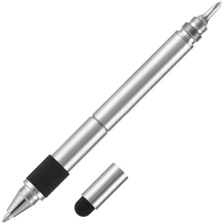 Ручка шариковая Numeric, мультиинструмент, черная Ручка шариковая Numeric, мультиинструмент, черная