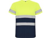 Футболка Delta мужская, нэйви/неоновый желтый Футболка Delta мужская, нэйви/неоновый желтый