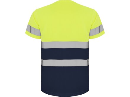 Футболка Delta мужская, нэйви/неоновый желтый