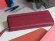 Кошелёк Cross Colors Burgundy, кожа наппа, фактурная, цвет бордовый с нанесением логотипа