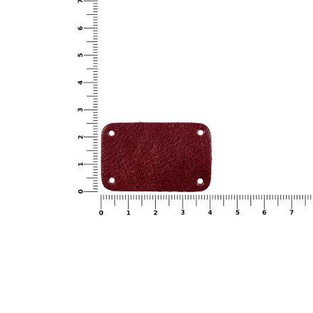 Лейбл кожаный Beta, S, красный Лейбл кожаный Beta, S, красный