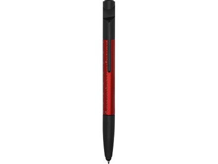 Ручка-стилус металлическая шариковая многофункциональная (6 функций) Multy, красный Ручка-стилус металлическая шариковая многофункциональная (6 функций) Multy, красный