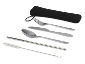 Набор столовых приборов из нержавеющей стали из 5 предметов Sheen - Серебристый