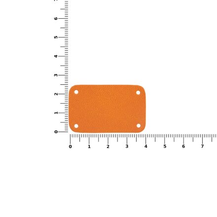 Лейбл Latte, S, оранжевый Лейбл Latte, S, оранжевый