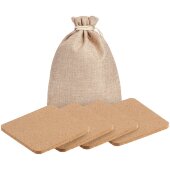 Набор из 4 костеров Suberic, квадрат Набор из 4 костеров Suberic, квадрат