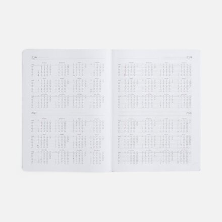 Еженедельник Nebraska, датированный, синий