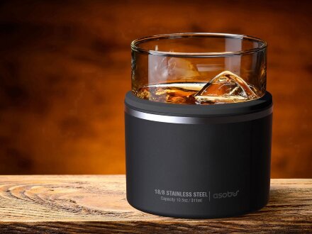 Тумблер для виски WHISKEY KUZIE, черный Тумблер для виски WHISKEY KUZIE, черный