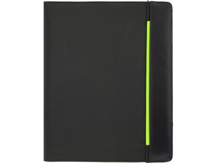 Папка для документов Делос, черный/зеленое яблоко Папка для документов Делос, черный/зеленое яблоко