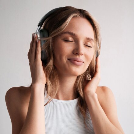 Беспроводные накладные наушники Stereo Vibe, BT 5.4, 400 мАч, черный, Deppa Беспроводные накладные наушники Stereo Vibe, BT 5.4, 400 мАч, черный, Deppa