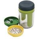 Терка спиралайзер с тремя лезвиями и контейнером для хранения Spiro Терка спиралайзер с тремя лезвиями и контейнером для хранения Spiro