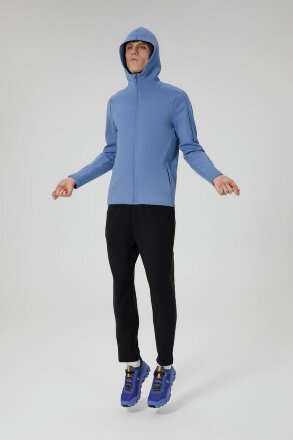 Куртка с капюшоном унисекс Begi, синяя Куртка с капюшоном унисекс Begi, синяя