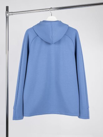 Куртка с капюшоном унисекс Begi, синяя Куртка с капюшоном унисекс Begi, синяя