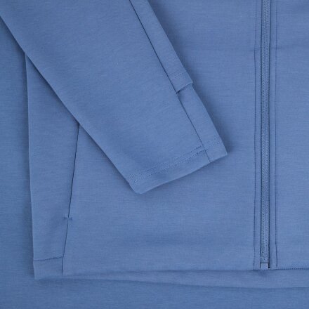 Куртка с капюшоном унисекс Begi, синяя Куртка с капюшоном унисекс Begi, синяя