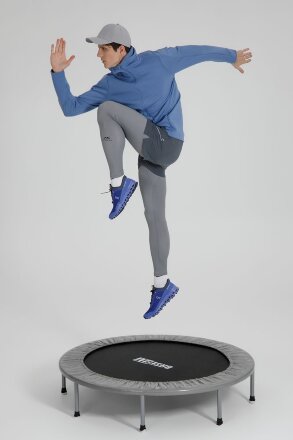 Куртка с капюшоном унисекс Begi, синяя Куртка с капюшоном унисекс Begi, синяя