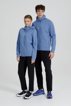 Куртка с капюшоном унисекс Begi, синяя Куртка с капюшоном унисекс Begi, синяя