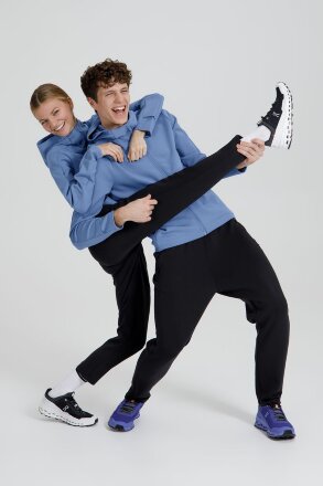 Куртка с капюшоном унисекс Begi, синяя Куртка с капюшоном унисекс Begi, синяя