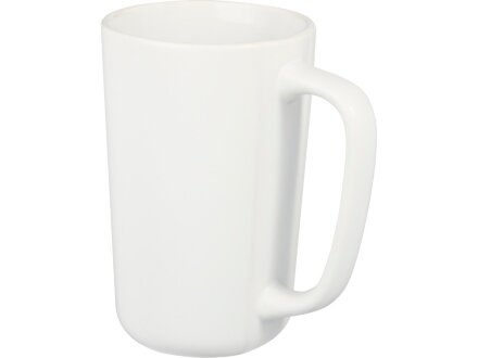 Керамическая кружка Perk объемом 480 мл, белый Керамическая кружка Perk объемом 480 мл, белый