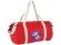Хлопковая сумка Barrel Duffel, красный/бежевый