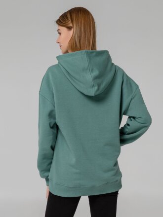 Худи оверсайз Kulonga Comfort, серо-зеленое Худи оверсайз Kulonga Comfort, серо-зеленое