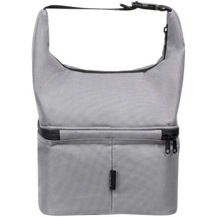 Термосумка с ланчбоксом Smakk, серая Термосумка с ланчбоксом Smakk, серая