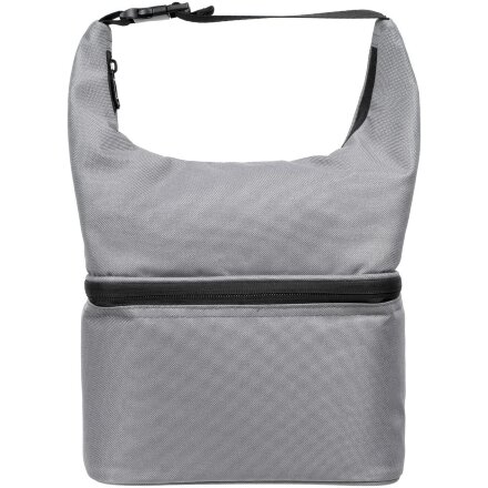 Термосумка с ланчбоксом Smakk, серая Термосумка с ланчбоксом Smakk, серая