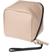 Дорожная косметичка Cubo, бежевая Дорожная косметичка Cubo, бежевая