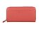 Кошелёк Cross Colors Coral, кожа наппа, фактурная, цвет коралловый с нанесением логотипа