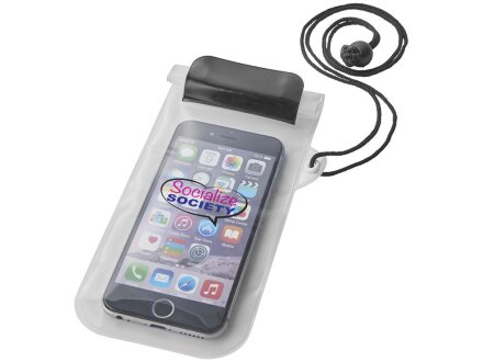 Влагостойкий чехол Mambo, черный/прозрачный Влагостойкий чехол Mambo, черный/прозрачный