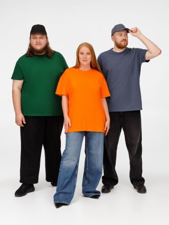 Футболка Imperial 190, оранжевая Футболка Imperial 190, оранжевая