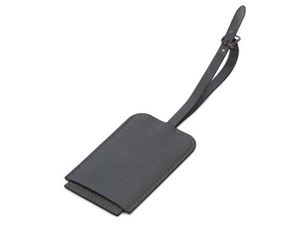 Багажная бирка из PU Fabrizio, серый Багажная бирка из PU Fabrizio, серый