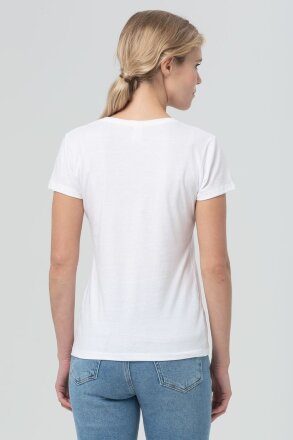 Футболка женская Miss 150, белая Футболка женская Miss 150, белая