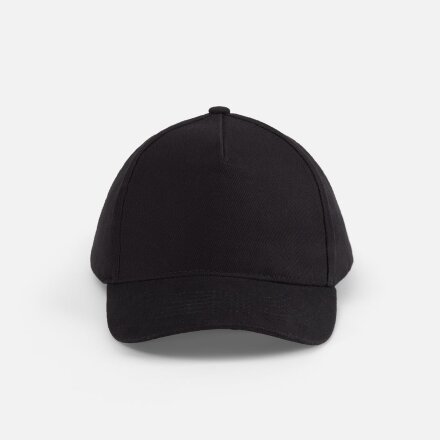 Бейсболка Long Beach, черная Бейсболка Long Beach, черная