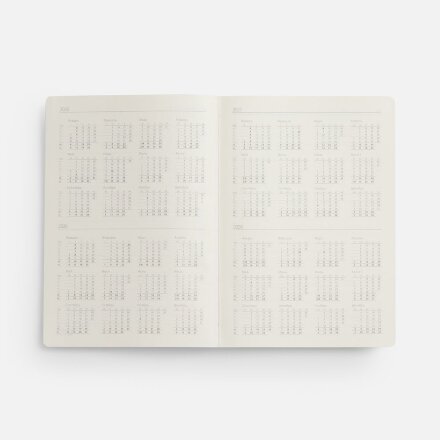 Ежедневник Petrus Flap, недатированный, серый Ежедневник Petrus Flap, недатированный, серый