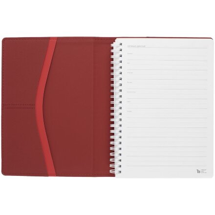 Ежедневник Spring Touch, недатированный, красный Ежедневник Spring Touch, недатированный, красный