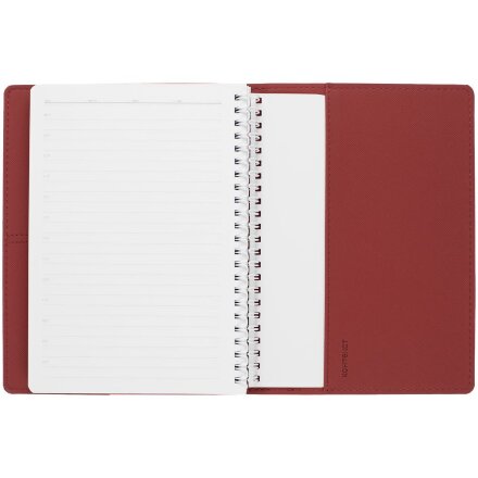 Ежедневник Spring Touch, недатированный, красный Ежедневник Spring Touch, недатированный, красный