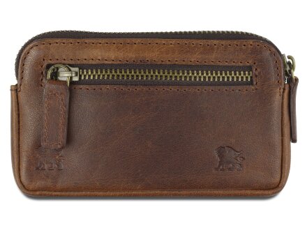 Ключница Mano Don Leon, натуральная кожа в коричневом цвете, 12 х 7 см Ключница Mano Don Leon, натуральная кожа в коричневом цвете, 12 х 7 см