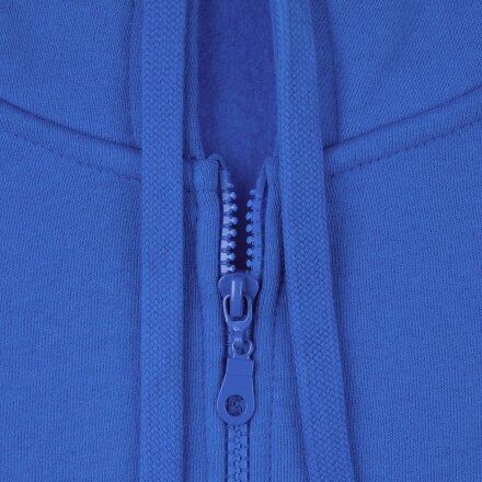 Толстовка на молнии с капюшоном Siverga Heavy 2.0, ярко-синяя Толстовка на молнии с капюшоном Siverga Heavy 2.0, ярко-синяя