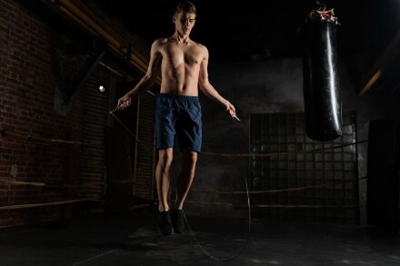 Скакалка Hard Work в мешочке Скакалка Hard Work в мешочке